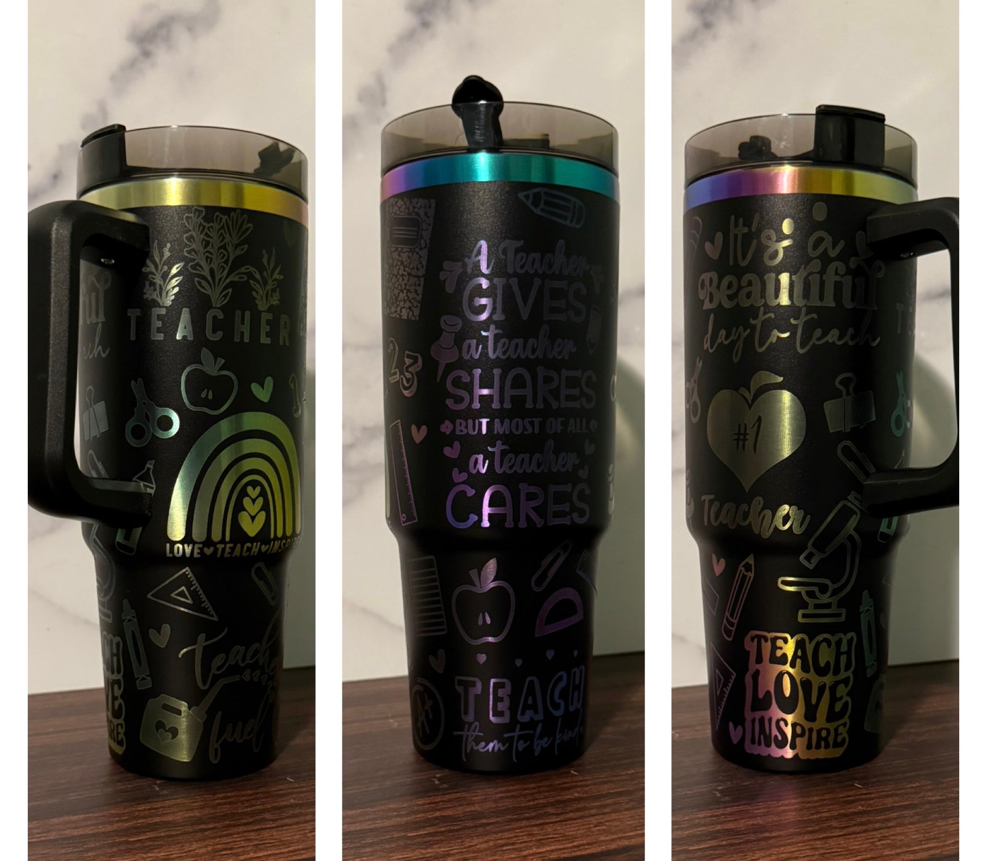 #1 Teacher Tumbler