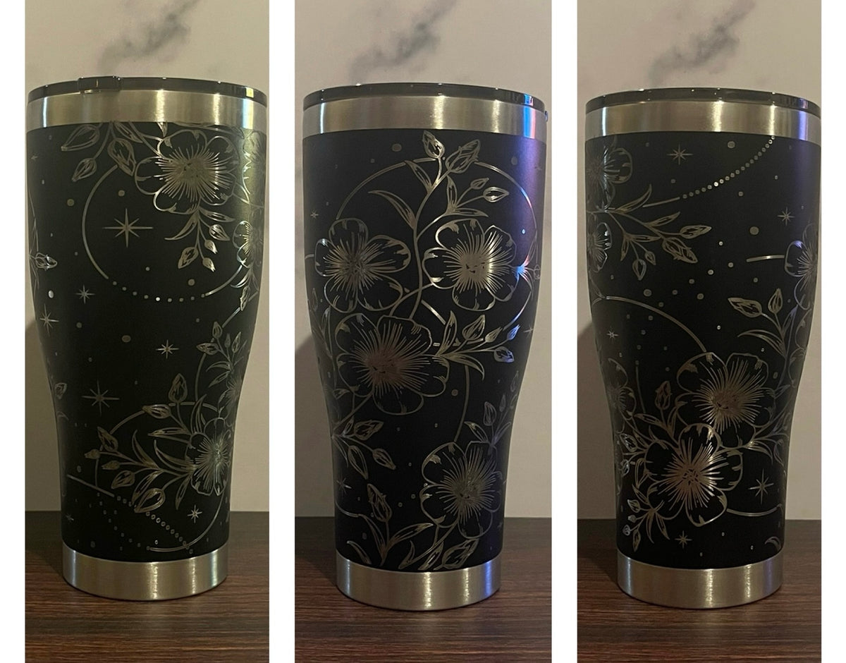 Boho Flowers Tumbler
