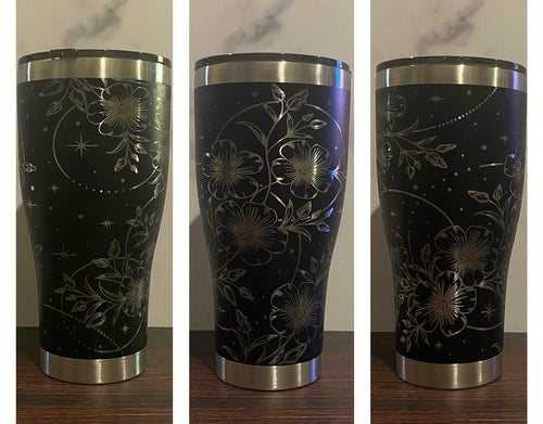Boho Flowers Tumbler