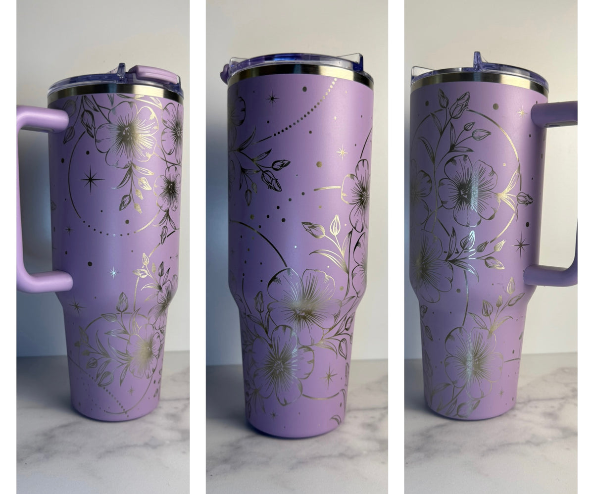 Boho Flowers Tumbler