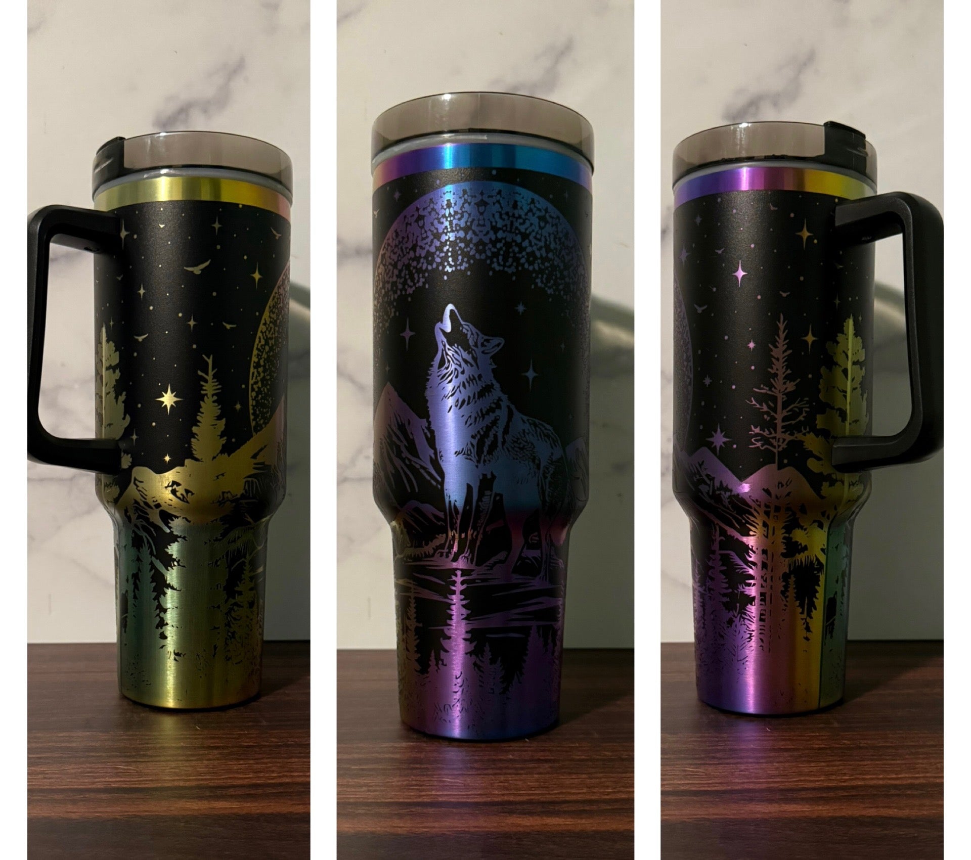 Howling Wolf Tumbler