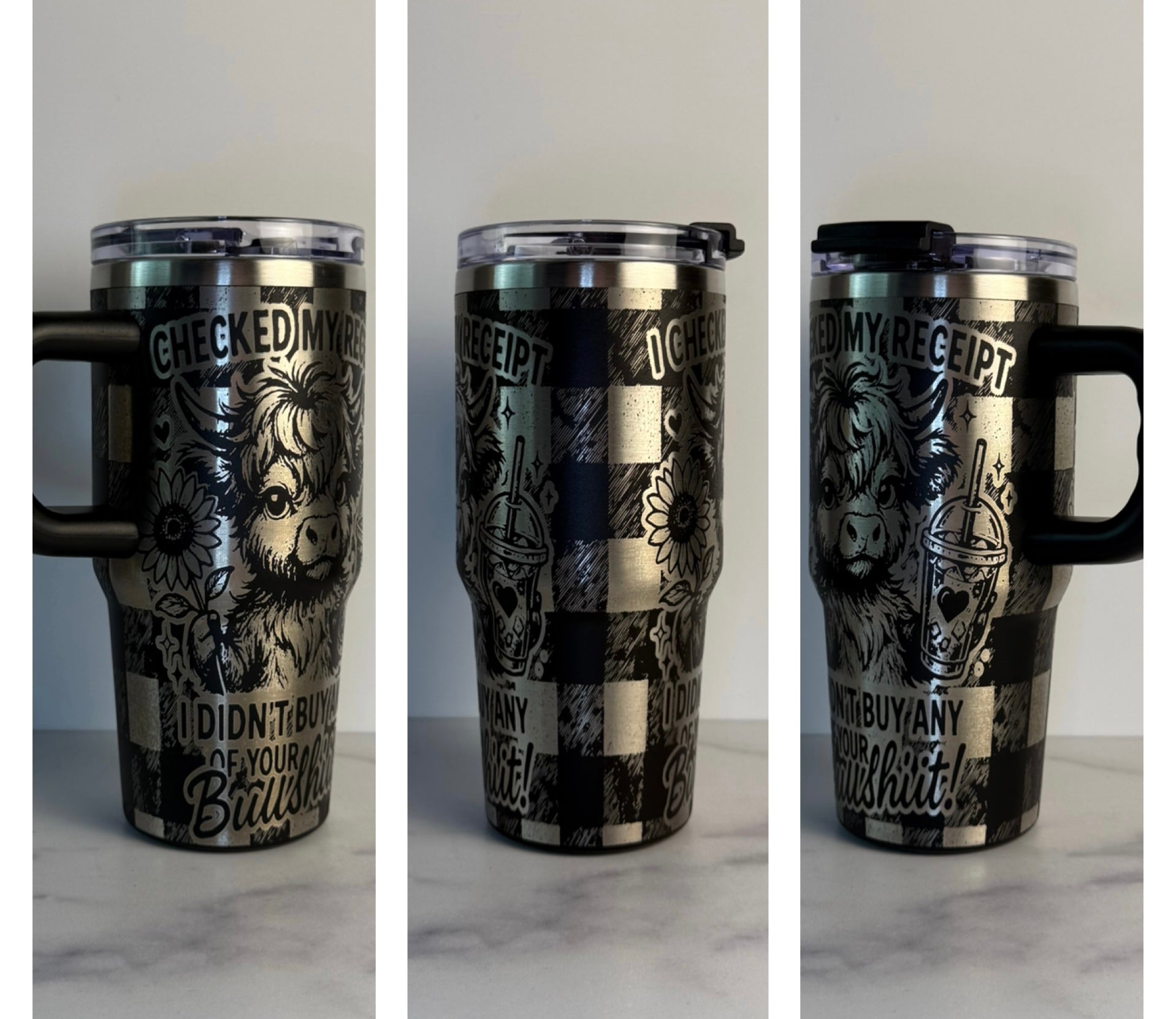 Checked My Receipt Tumbler