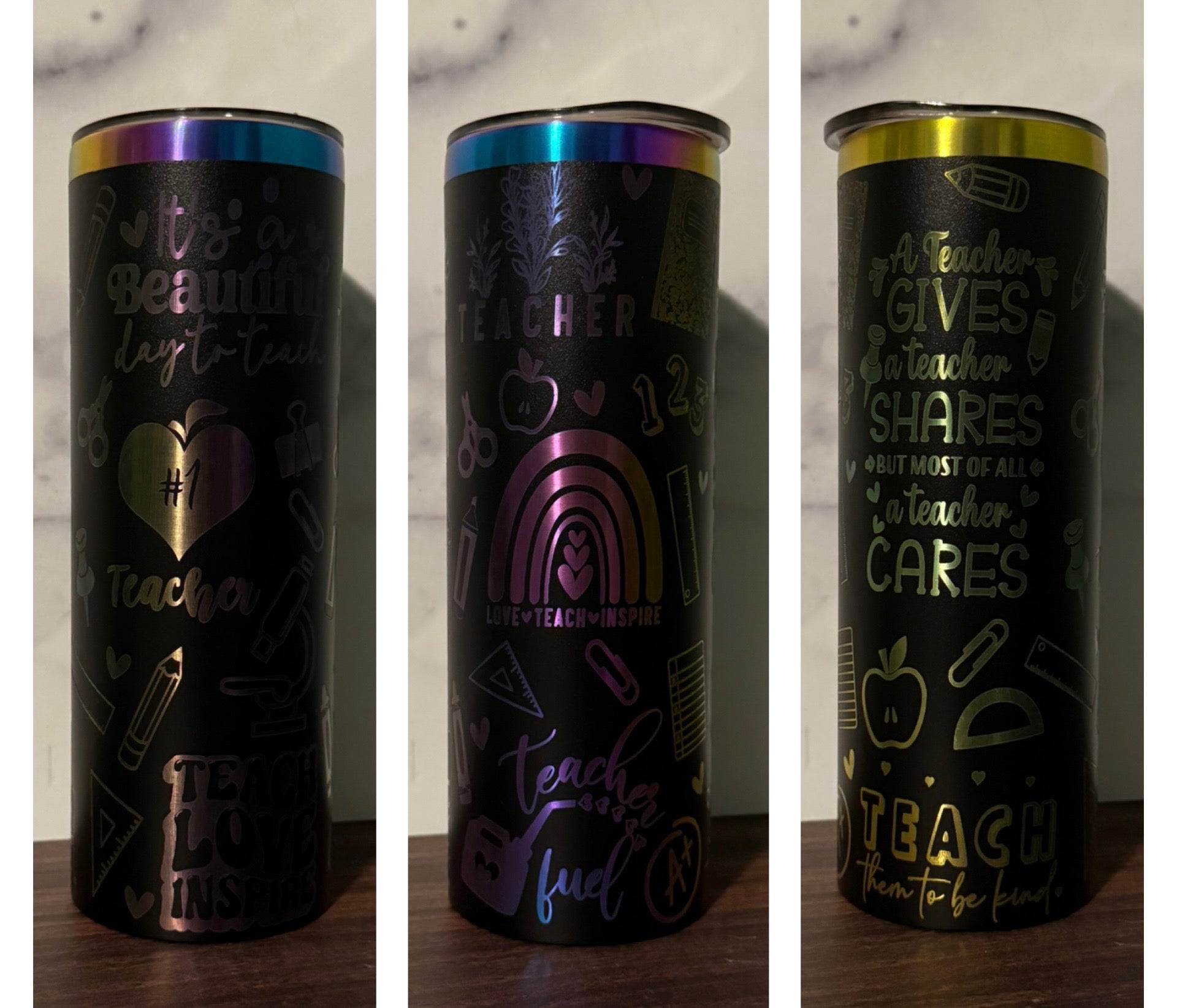 #1 Teacher Tumbler