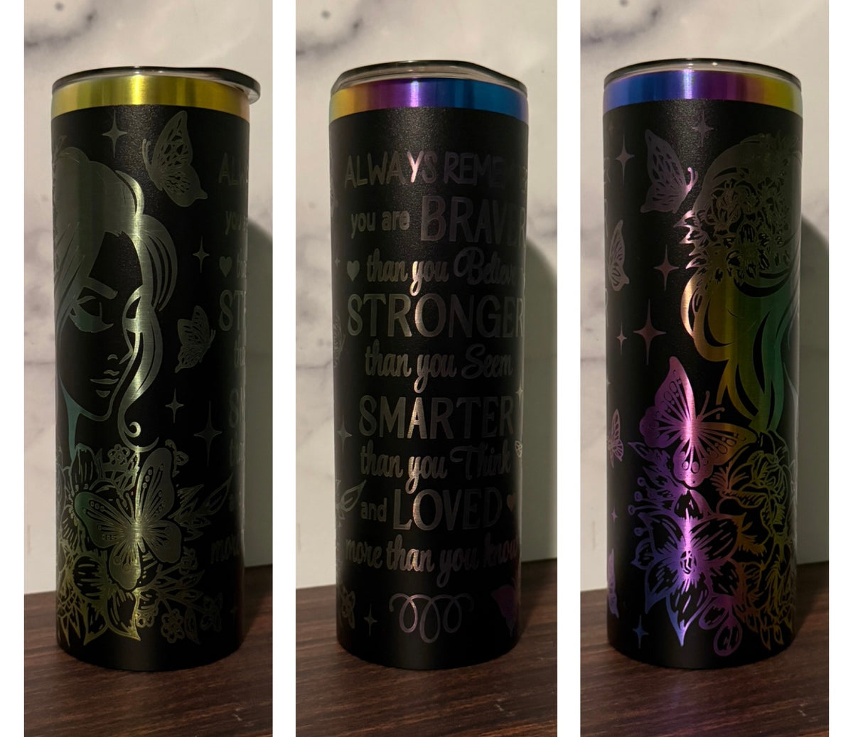 Braver, Stronger, Smarter Tumbler