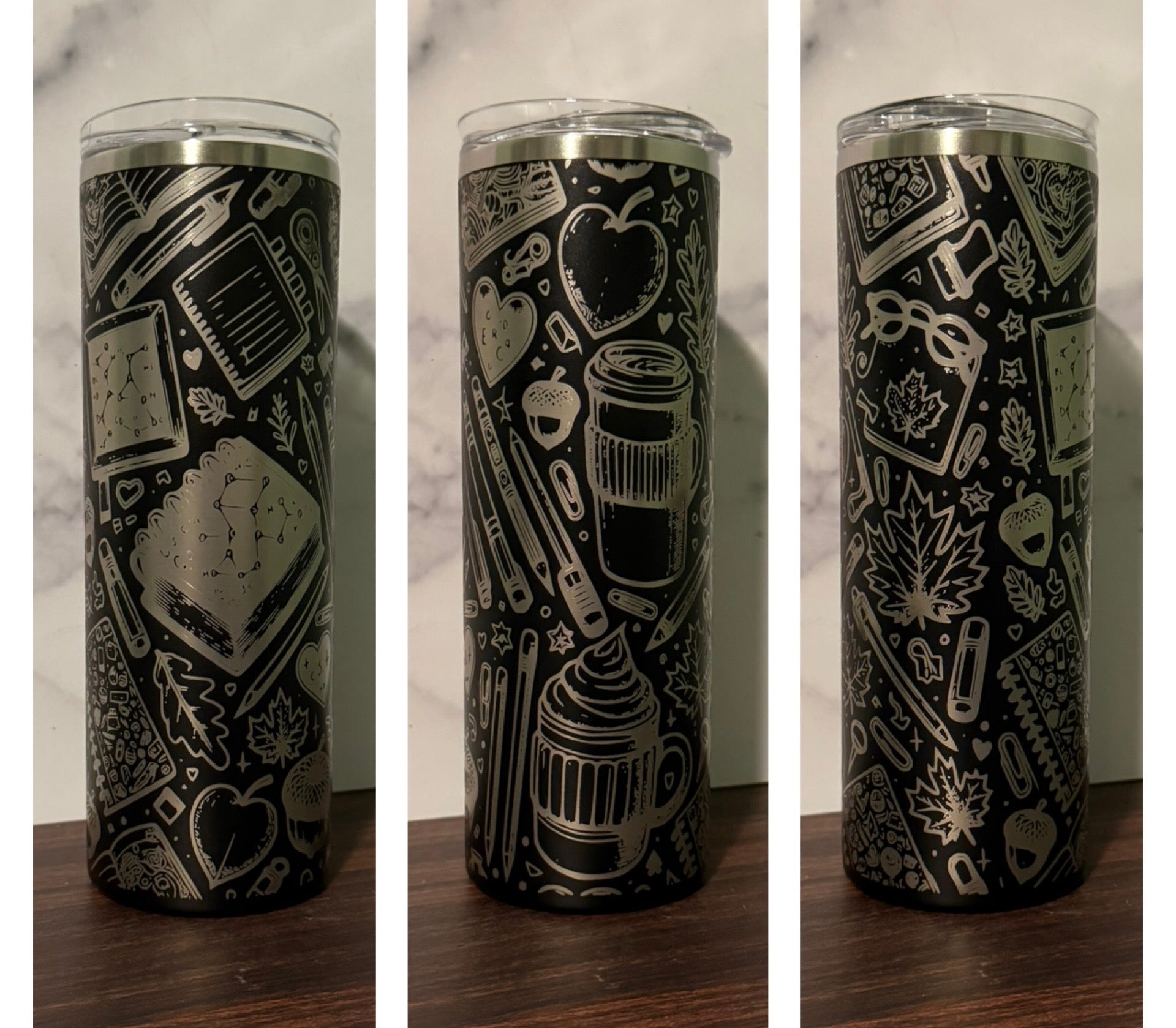 School Supplies Tumbler