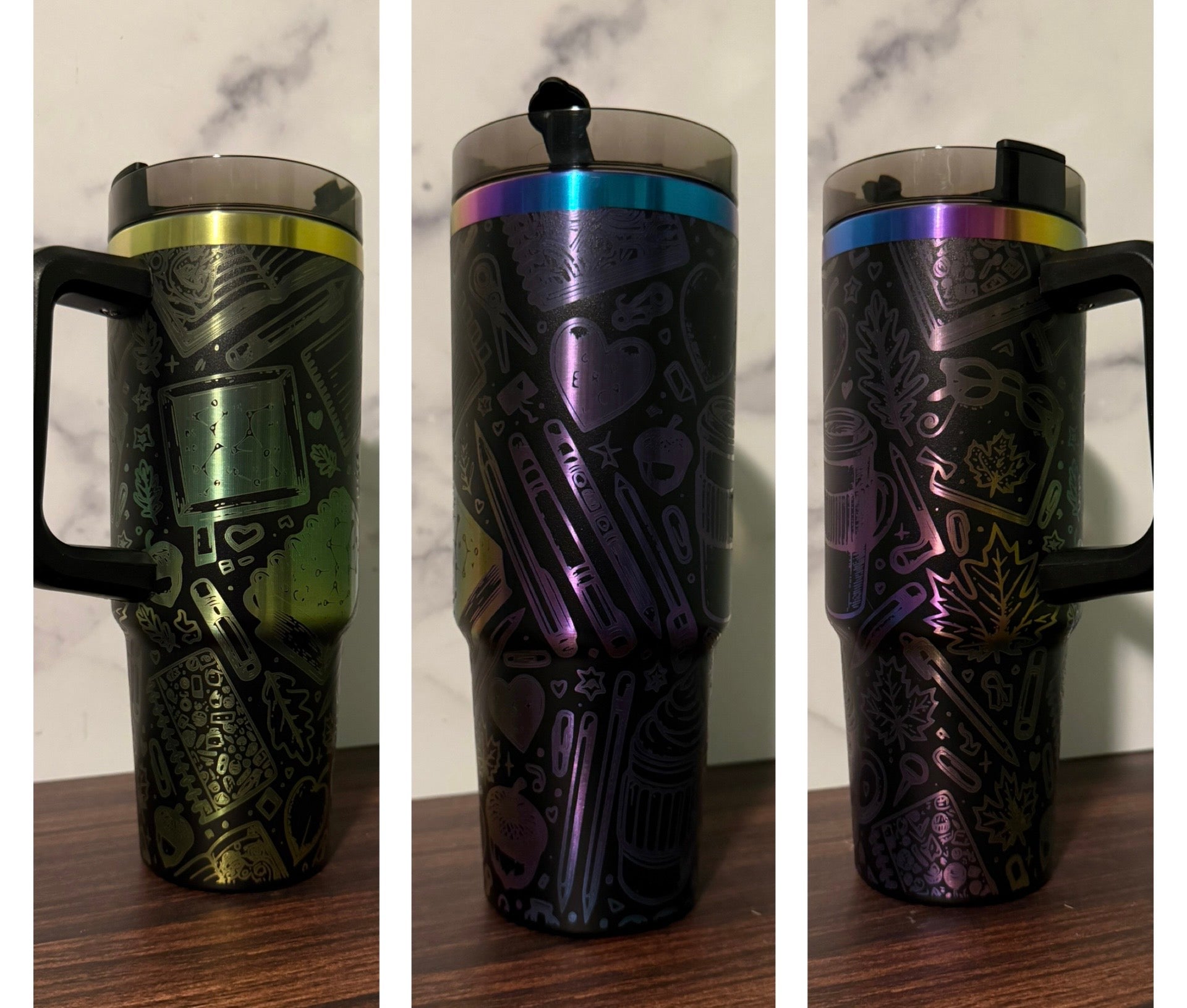 School Supplies Tumbler