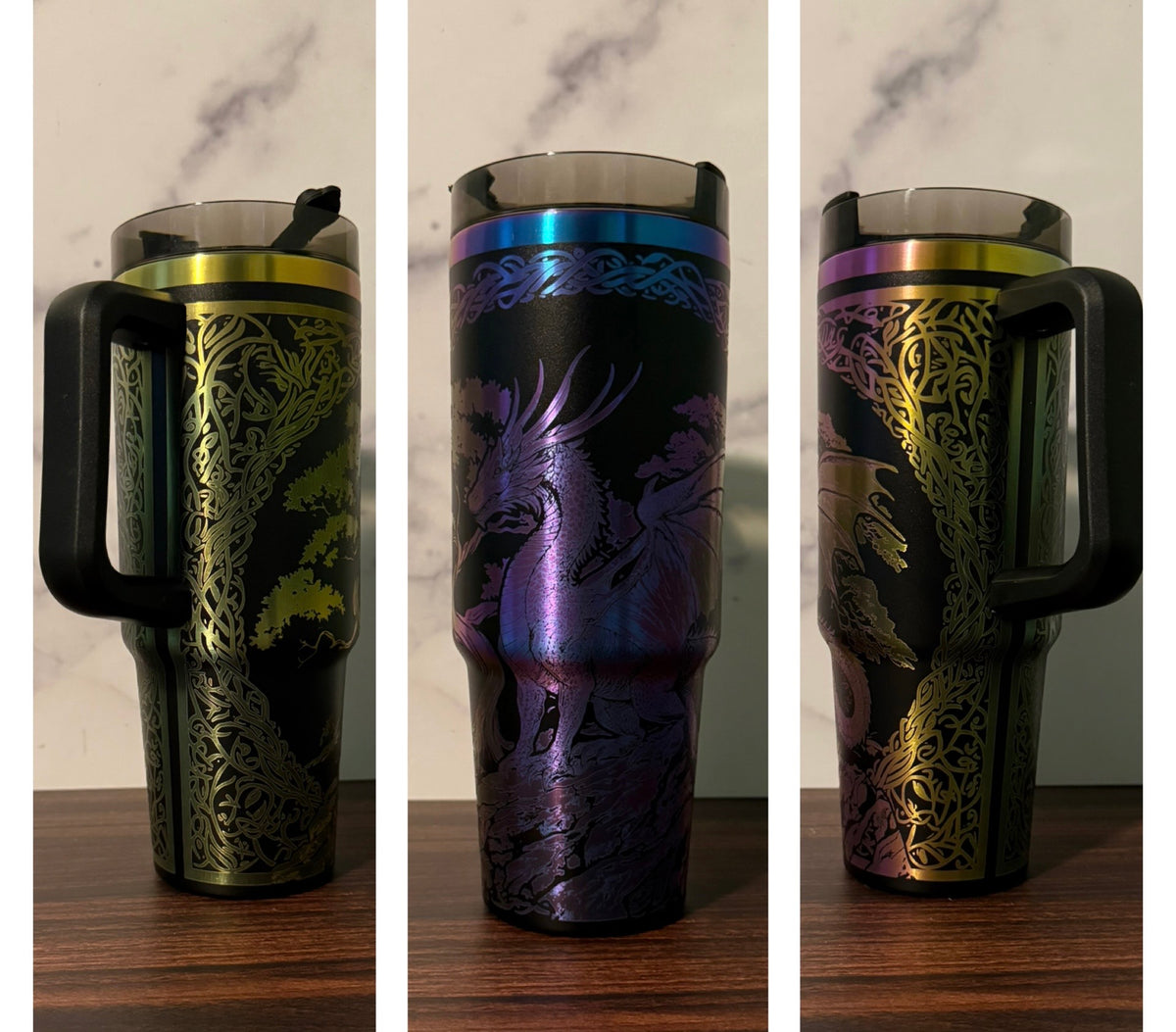Celtic Dragon Tumbler