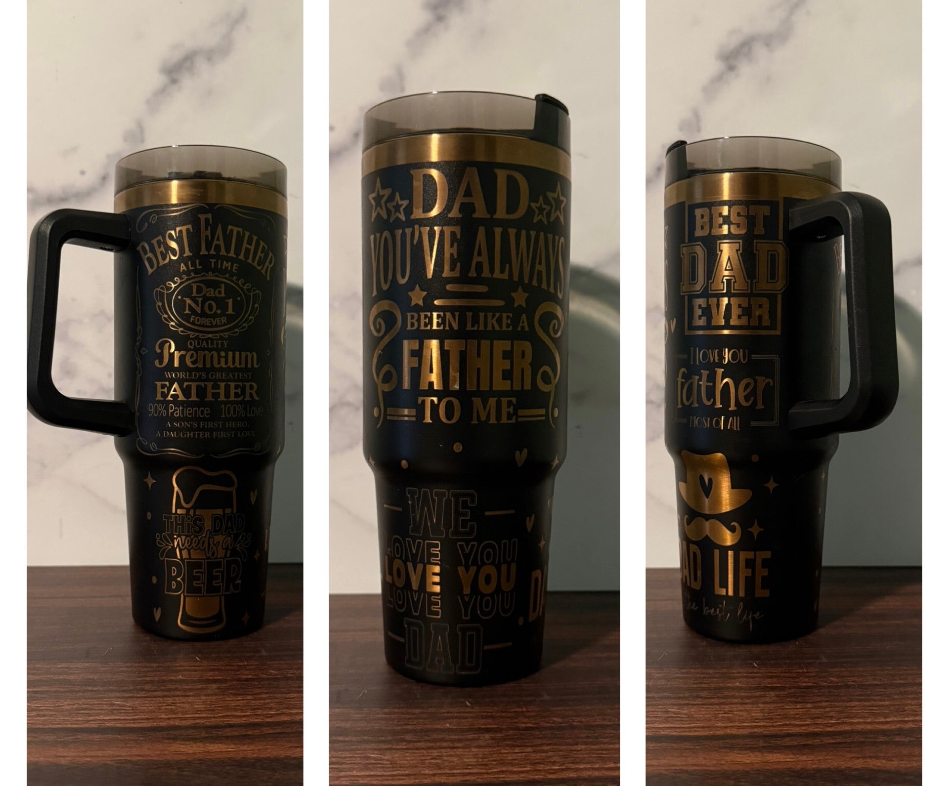 Best Dad Ever Tumbler