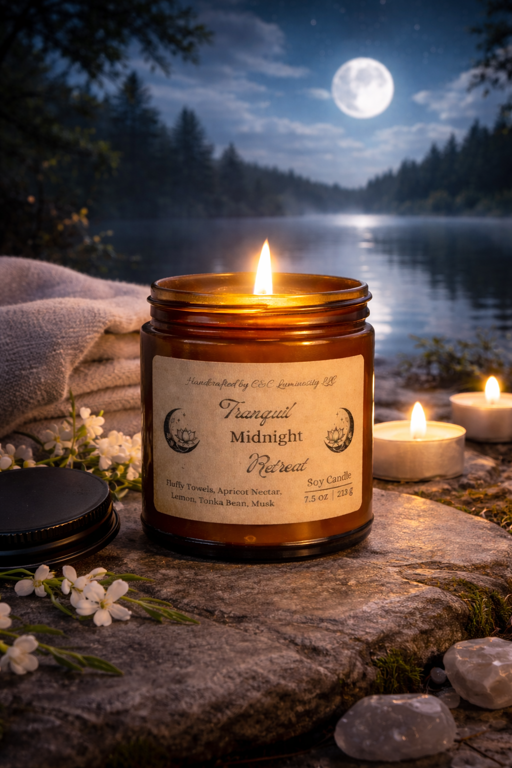 🌌 Tranquil Midnight Retreat 🌚