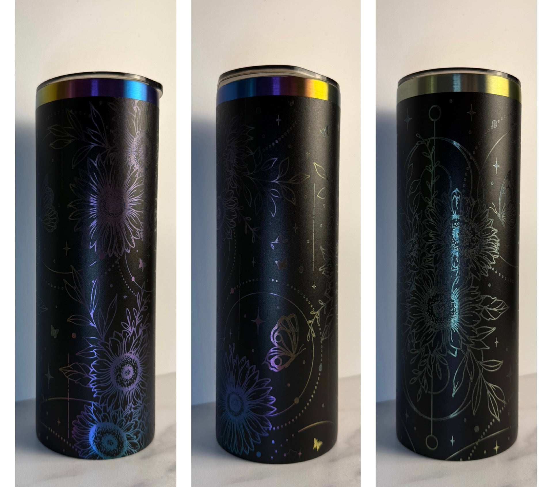 Boho Sunflowers Tumbler