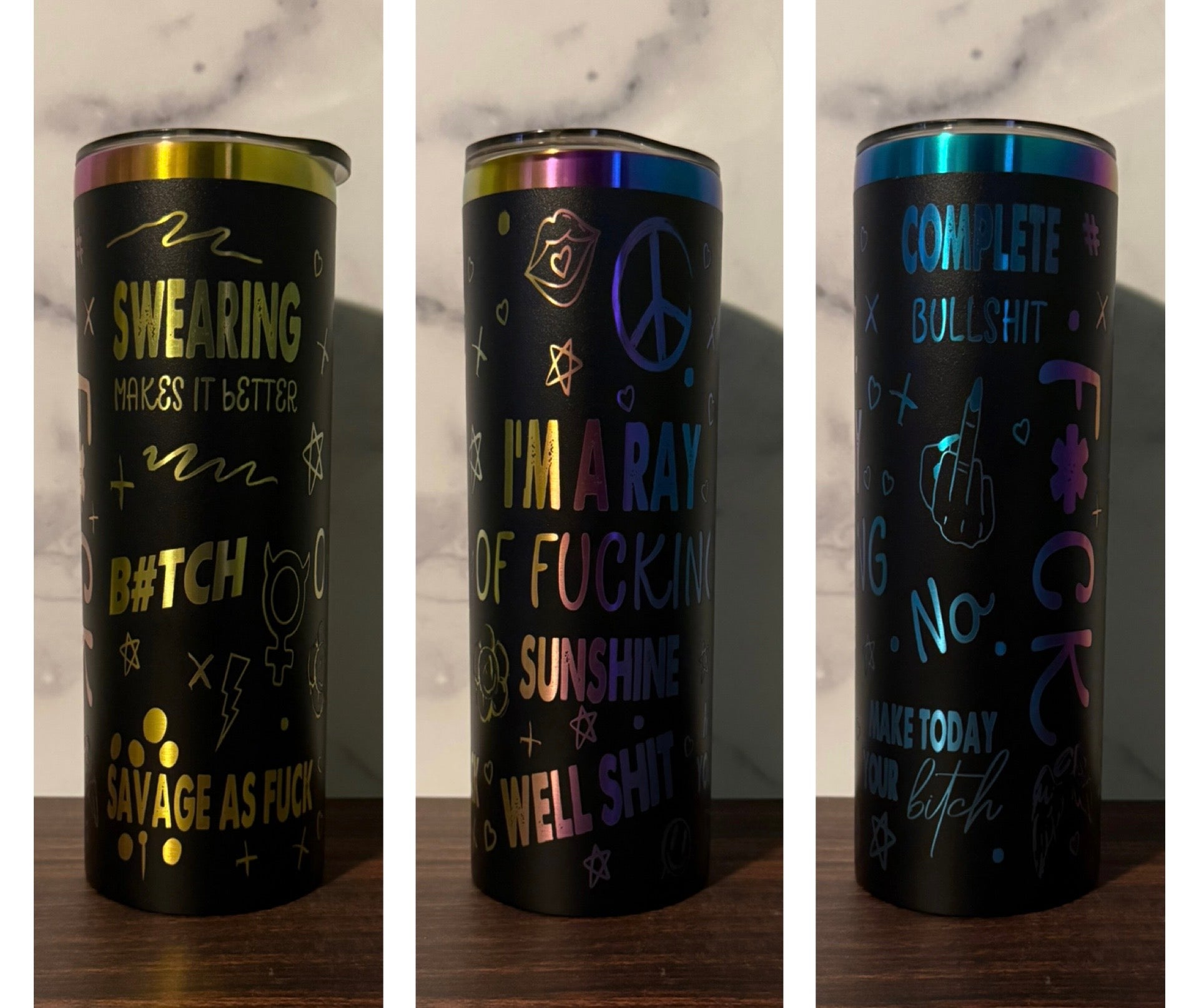 Ray of Fucking Sunshine Tumbler