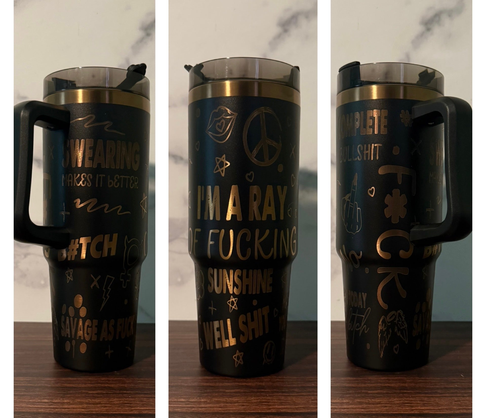 Ray of Fucking Sunshine Tumbler