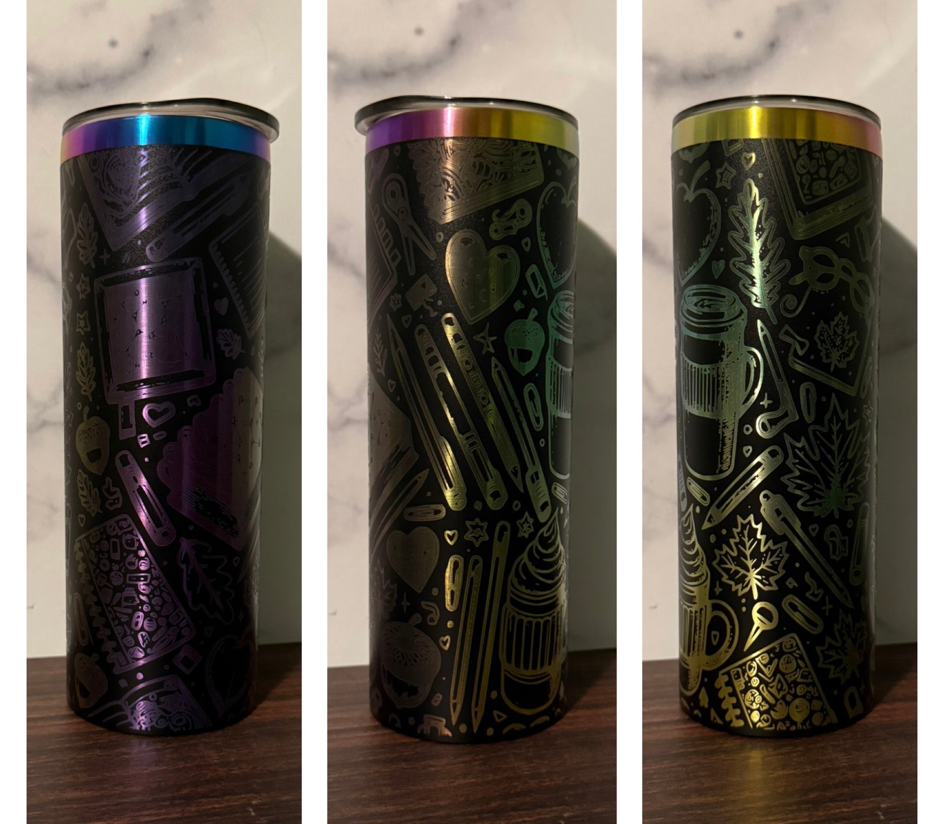 School Supplies Tumbler