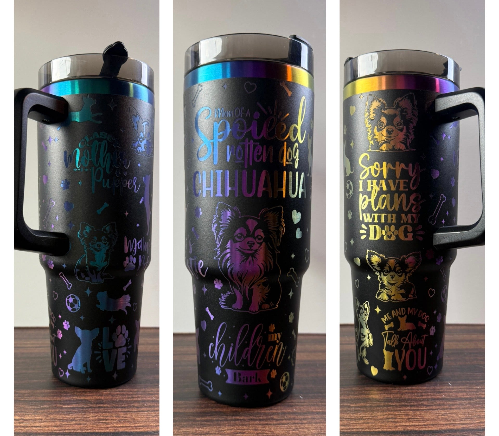 Chihuahua Mom Tumbler