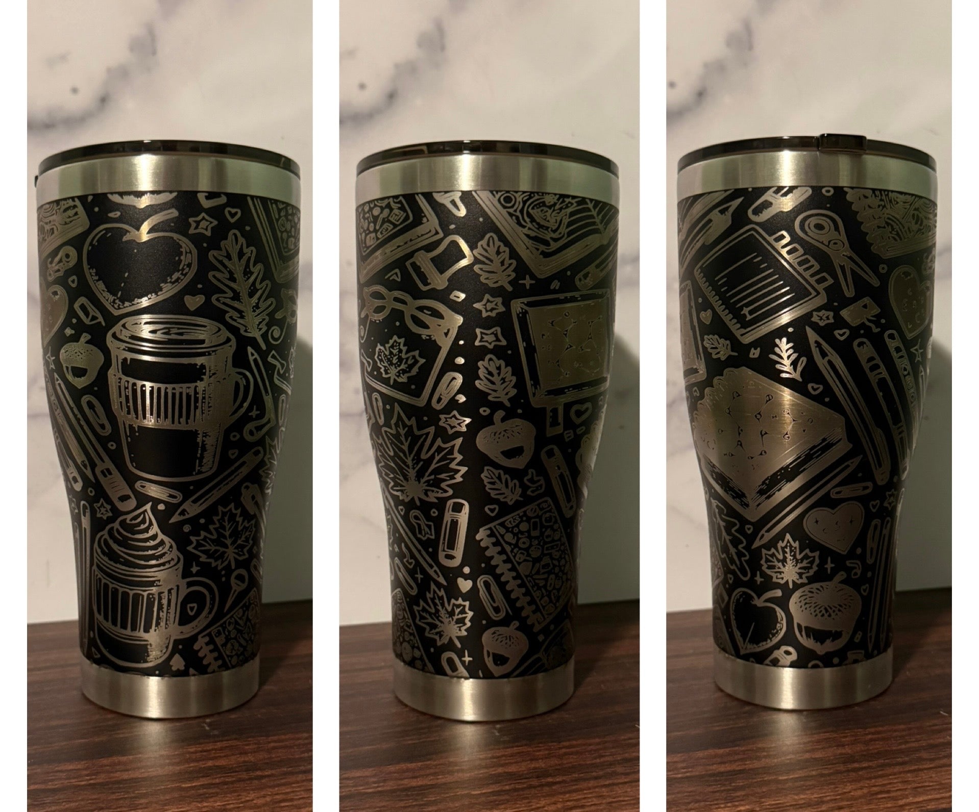 School Supplies Tumbler