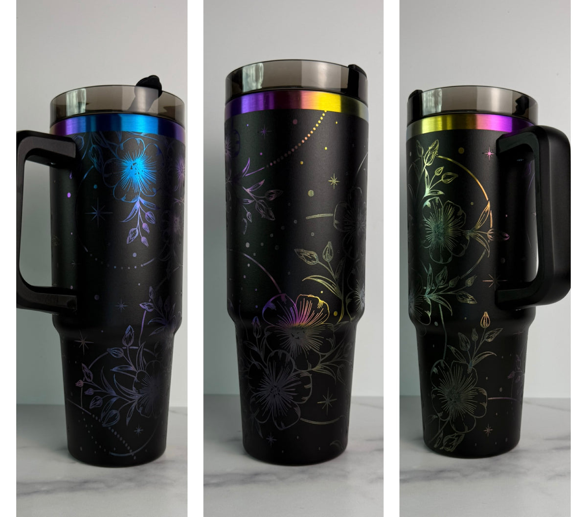Boho Flowers Tumbler