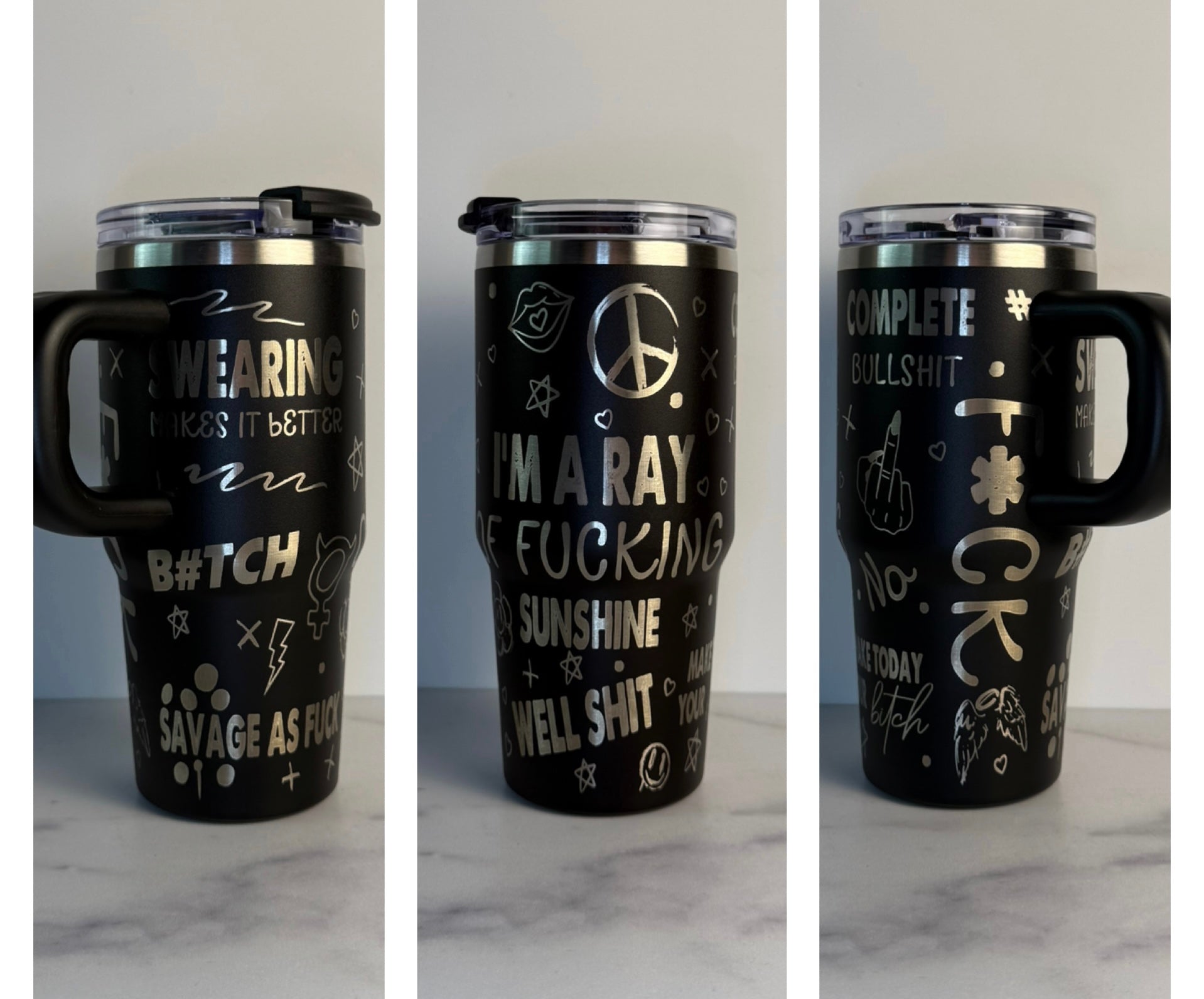Ray of Fucking Sunshine Tumbler