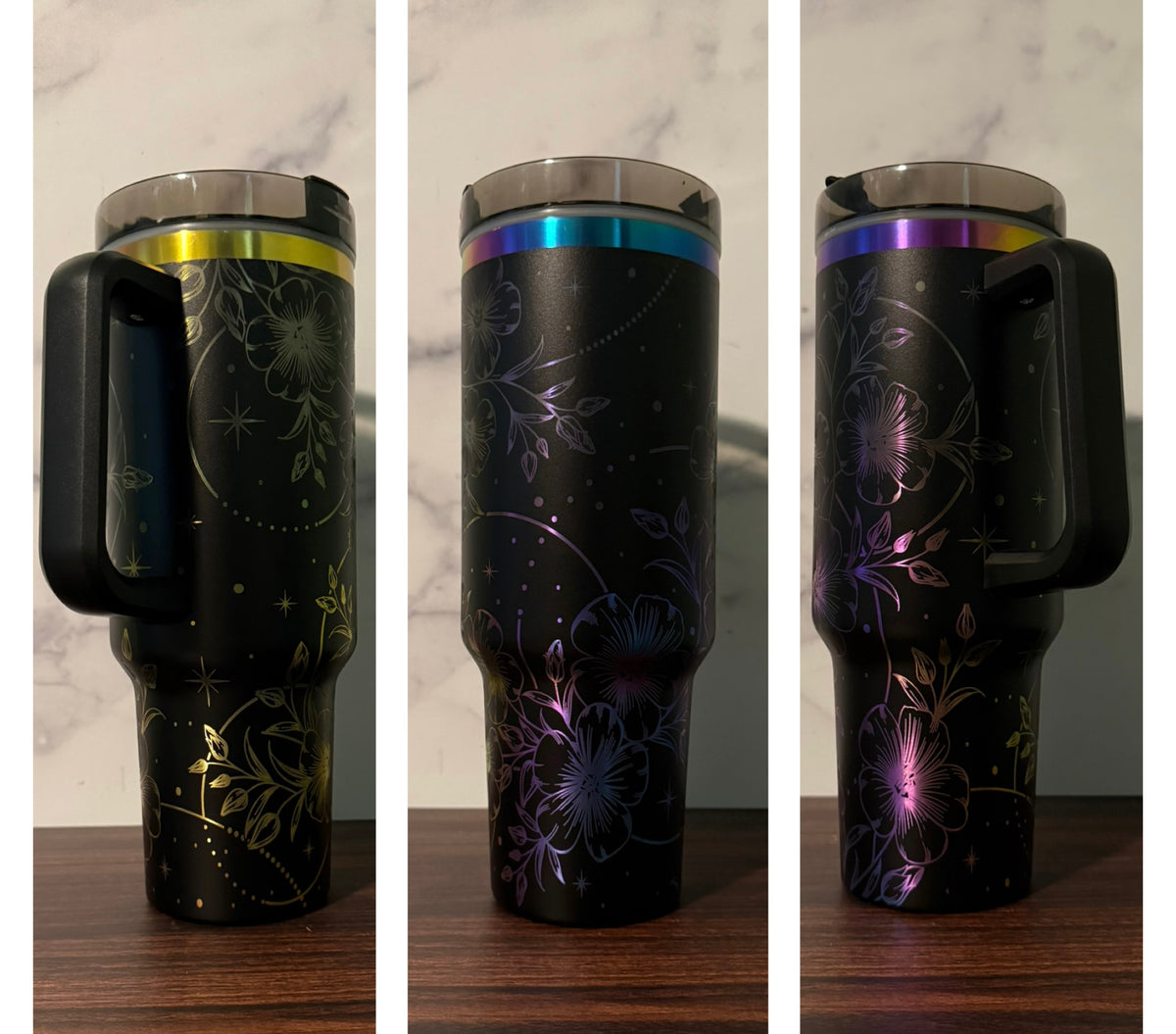 Boho Flowers Tumbler