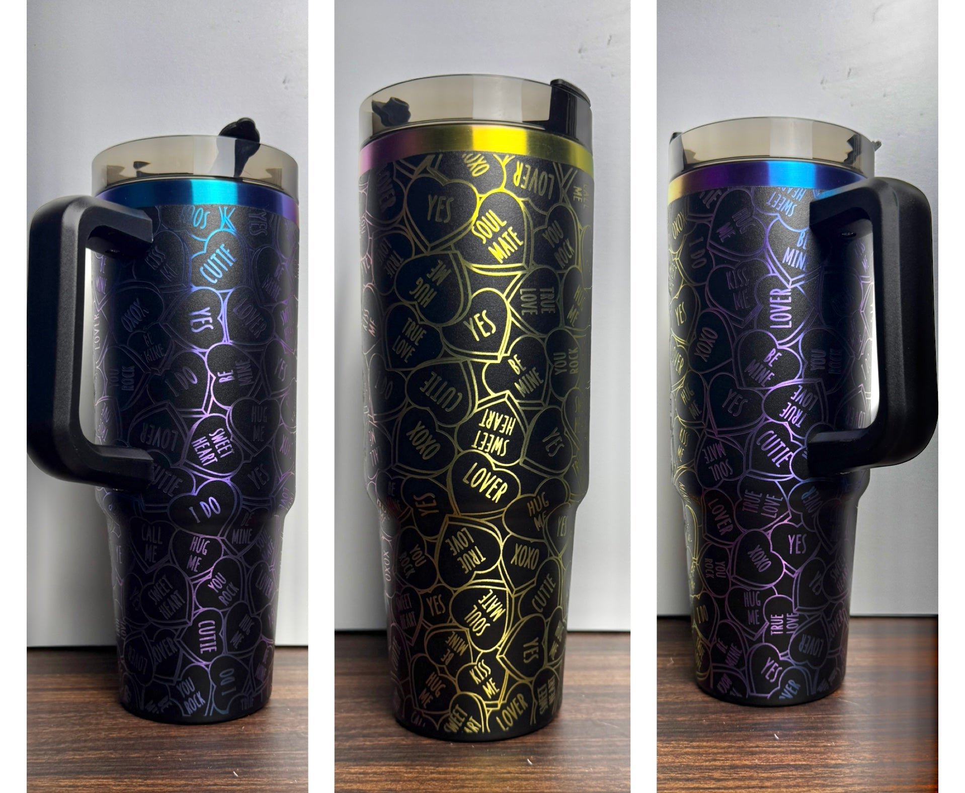 Conversation Hearts Tumbler