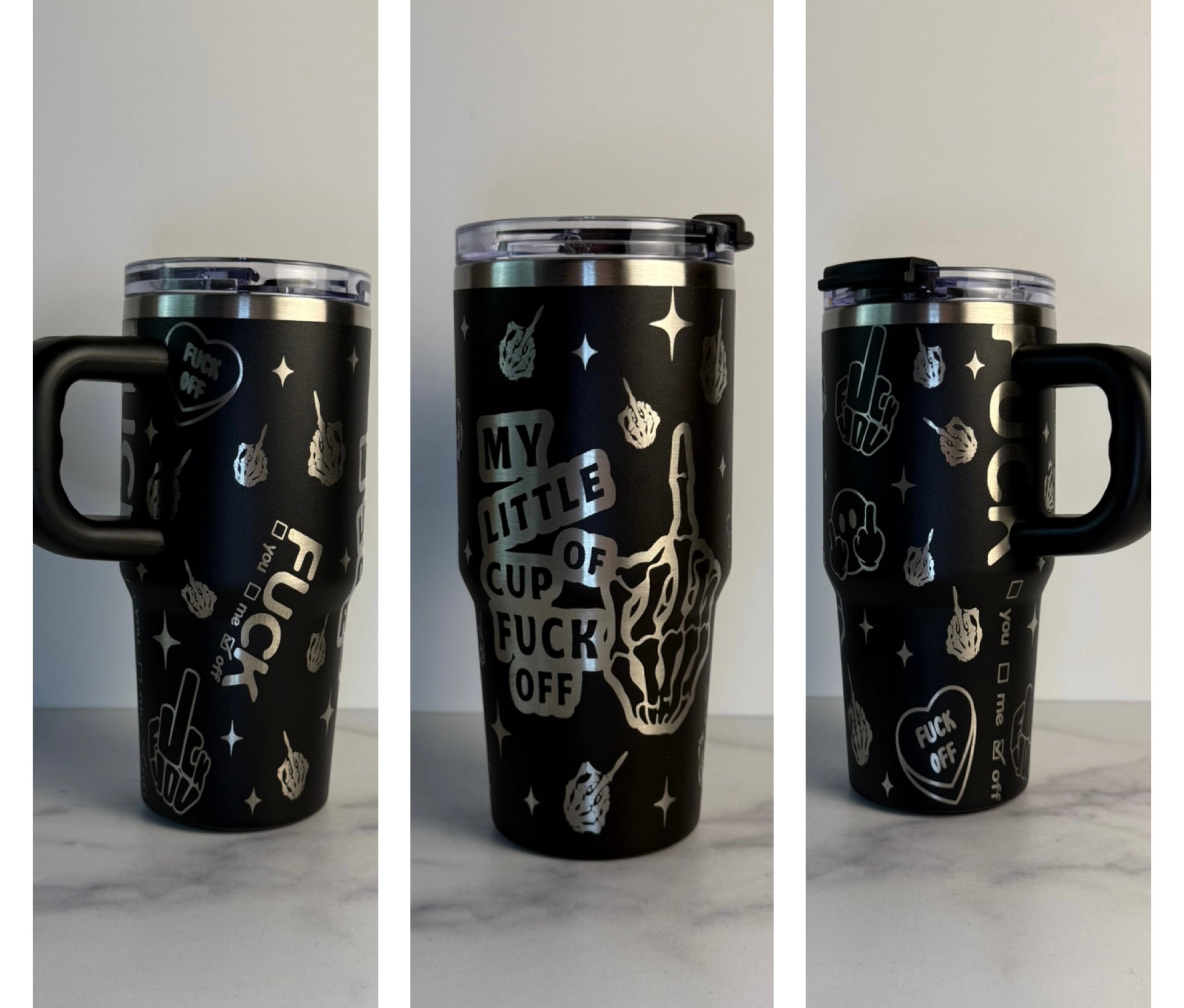 My Little Cup of Fuck Off Tumbler