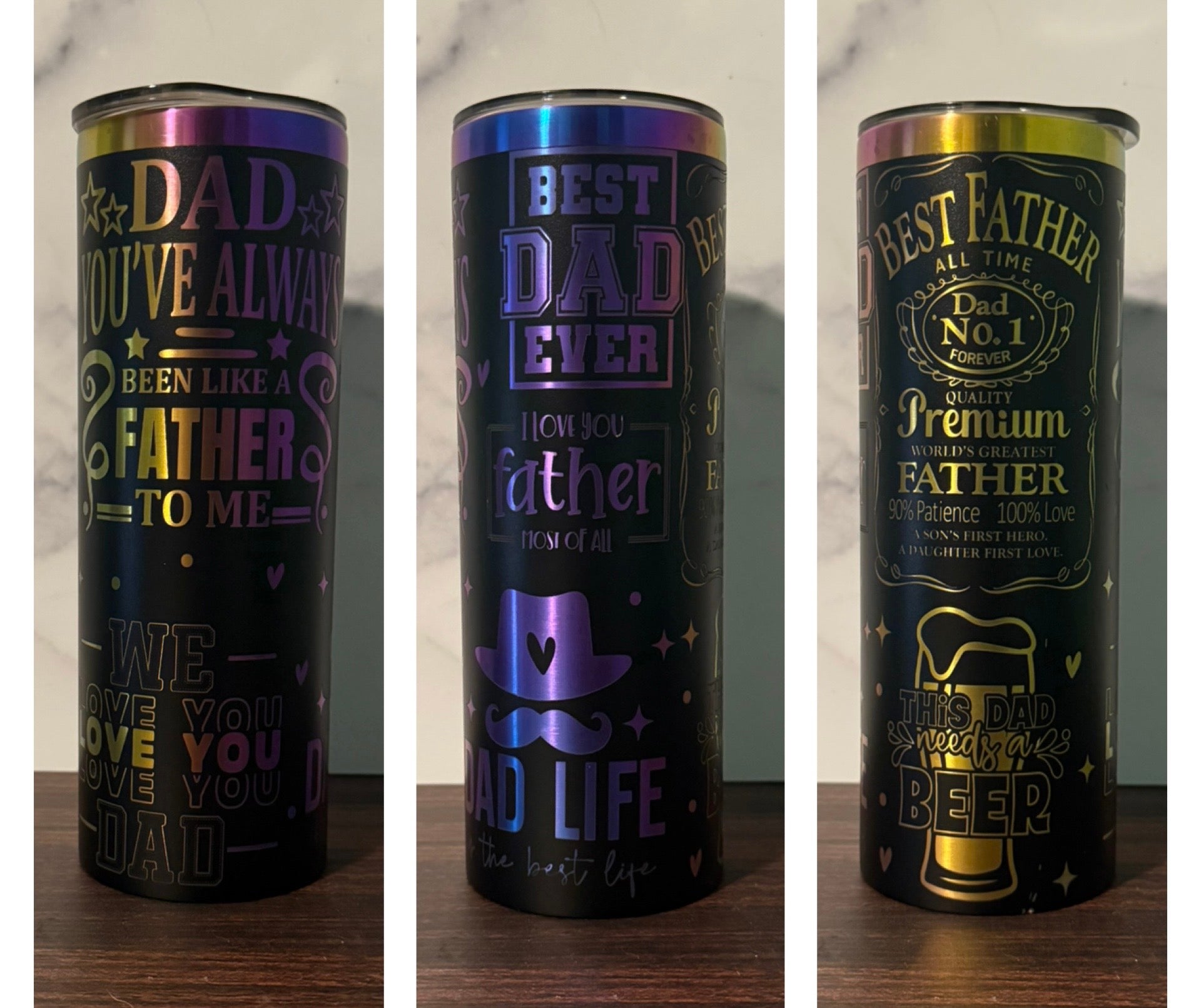 Best Dad Ever Tumbler