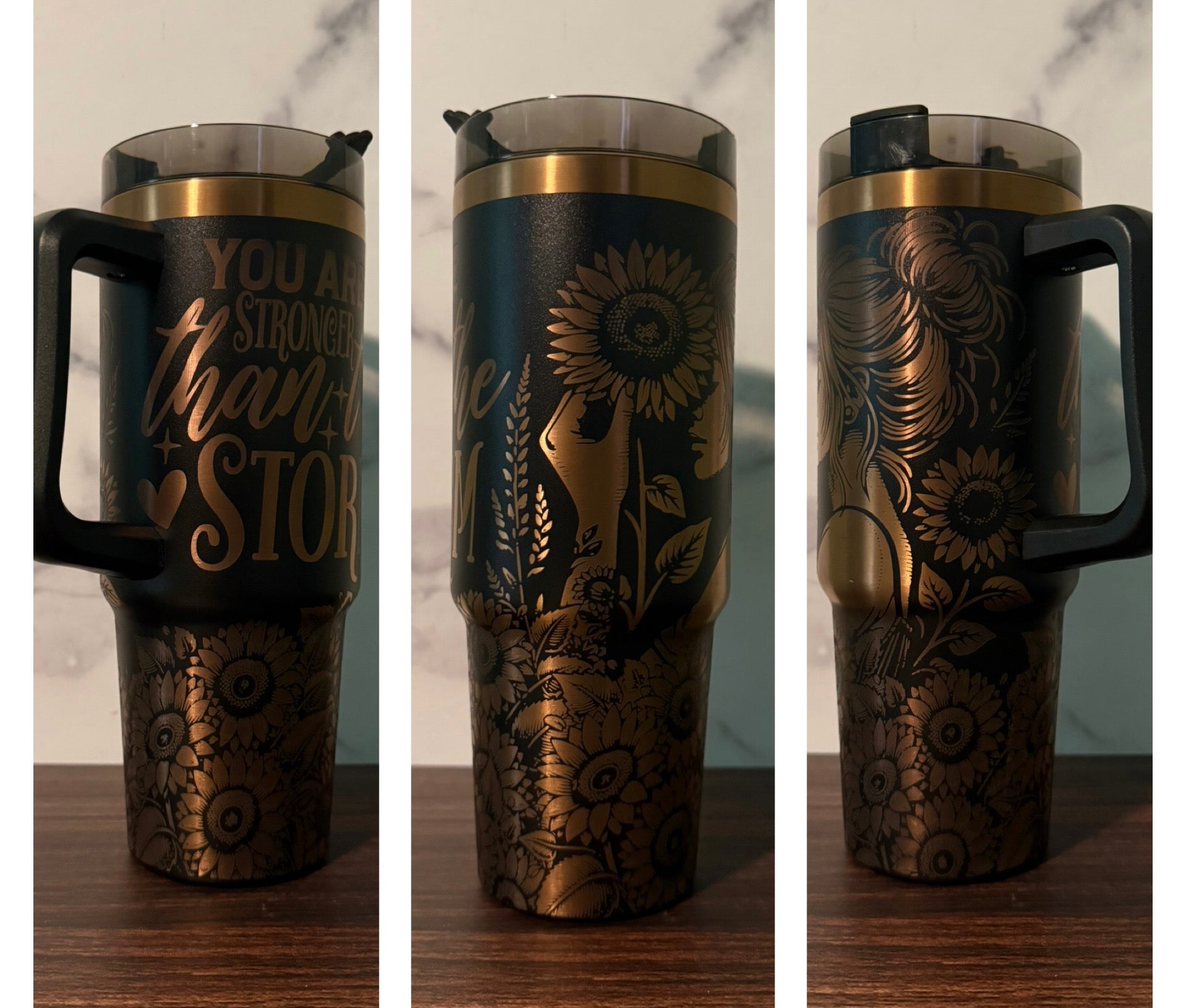Stronger than the Storm Tumbler