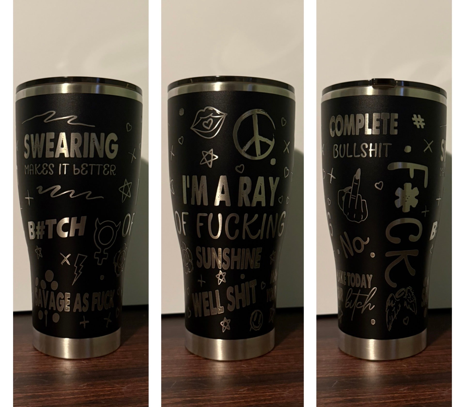 Ray of Fucking Sunshine Tumbler