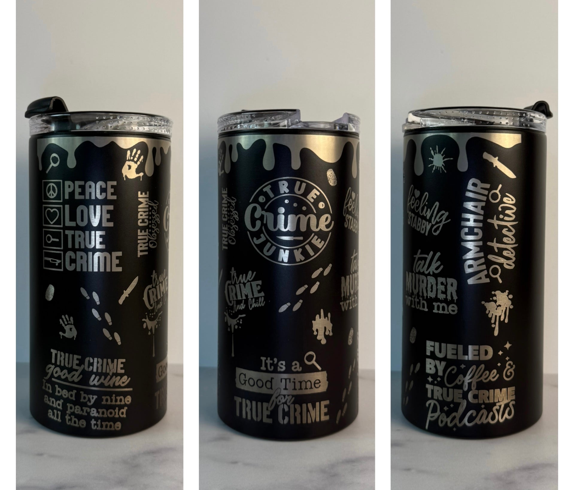 True Crime Tumbler