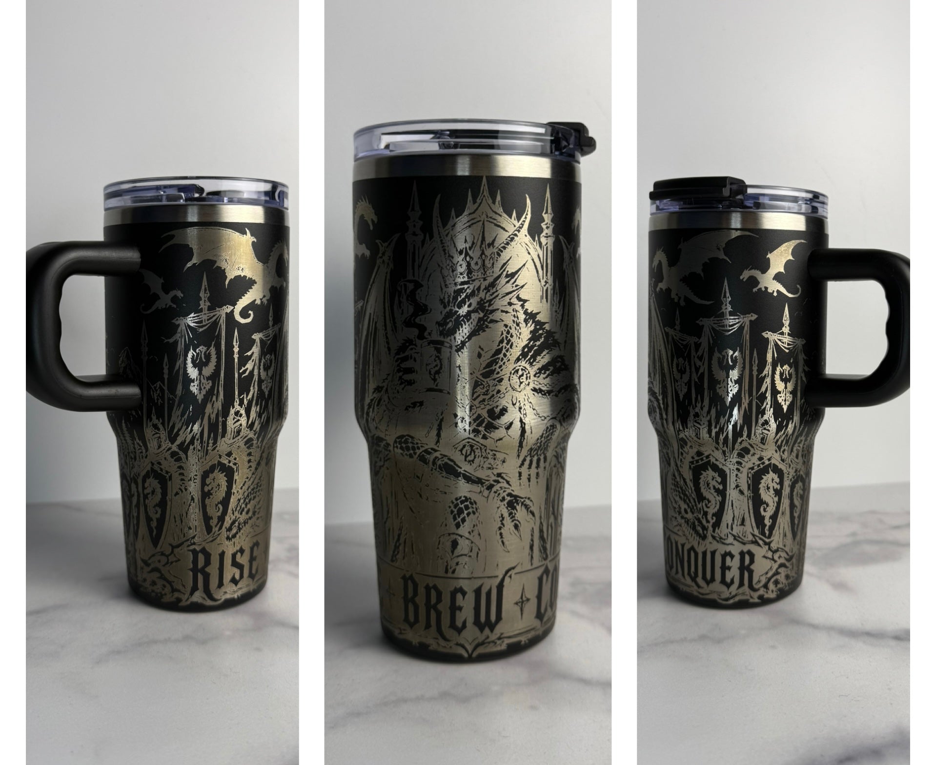 Rise Brew Conquer Tumbler