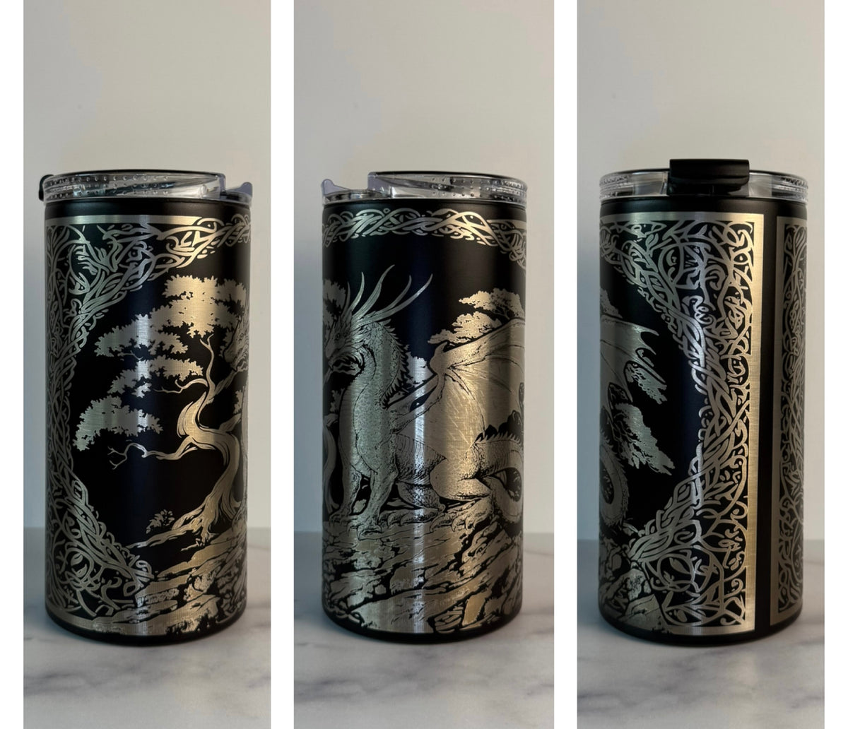 Celtic Dragon Tumbler